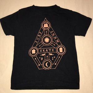 Surf, Snow, Skate tee